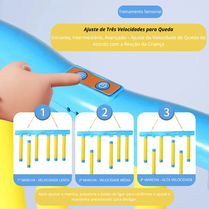 Brinquedo Educativo Interativo para Crianças - Treinamento de Reação e Diversão em Família