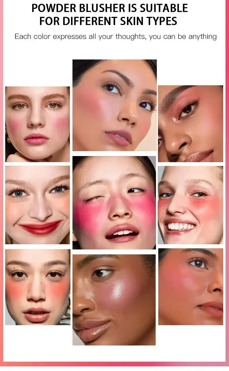 Blush 3 em 1: Bastão Tinted para Bochechas e Lábios, Hidratação e Efeito Matte para Contorno