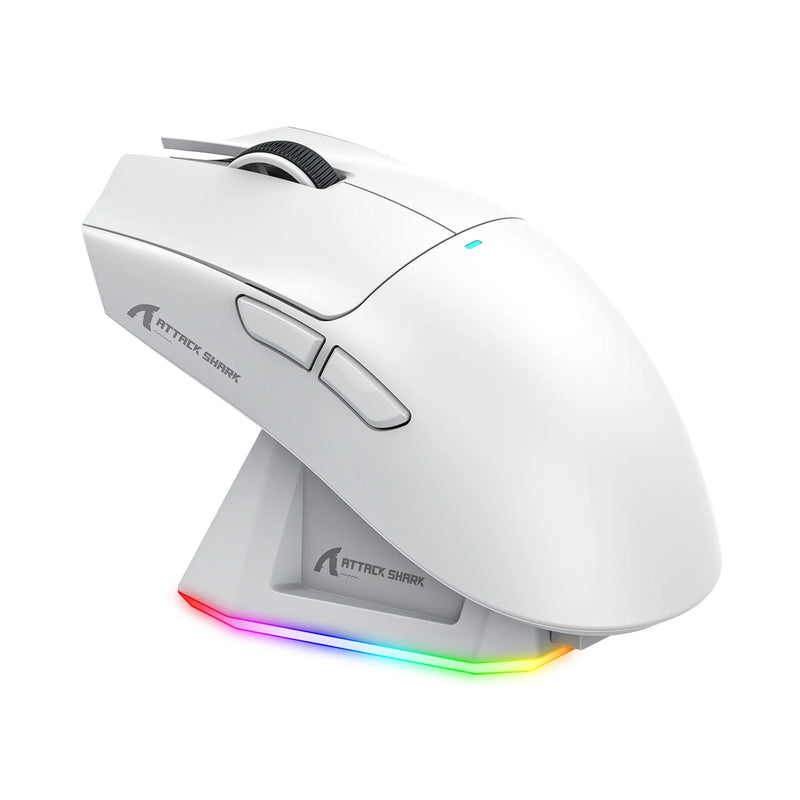 Mouse Gamer Attack Shark X11: Conexão Tri-Mode, 22000 DPI, RGB e Alta Performance